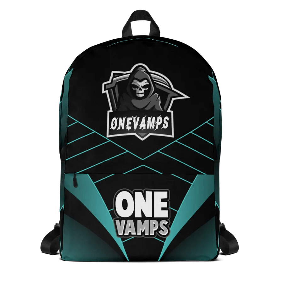 OneVamps Backpack Blue and Black product image (10)
