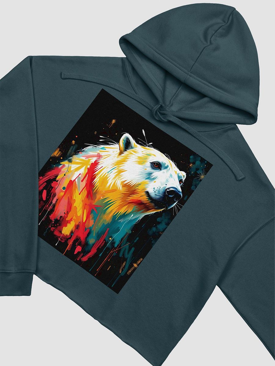 Cozy Chic Fleece Crop Hoodie product image (3)