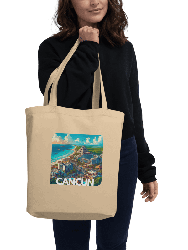 Cancun Coastal Vibes Tote Bag | Cancun Mexico city product image (1)