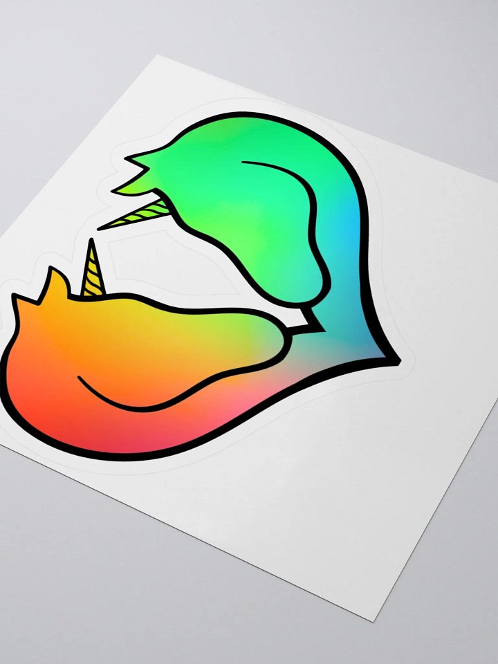 Unicorn Love Sticker product image (1)