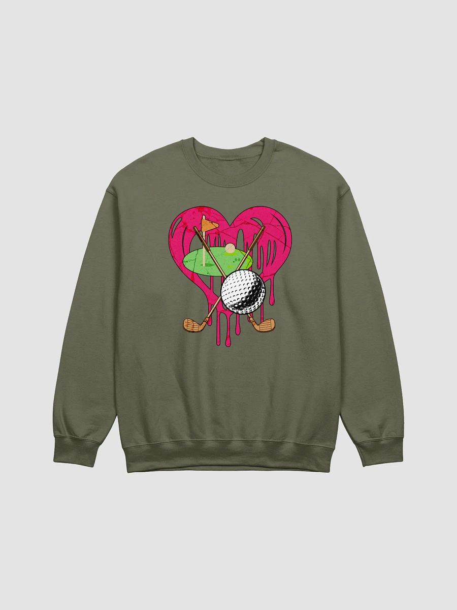 Heart Golf Club And Ball Crewneck product image (13)
