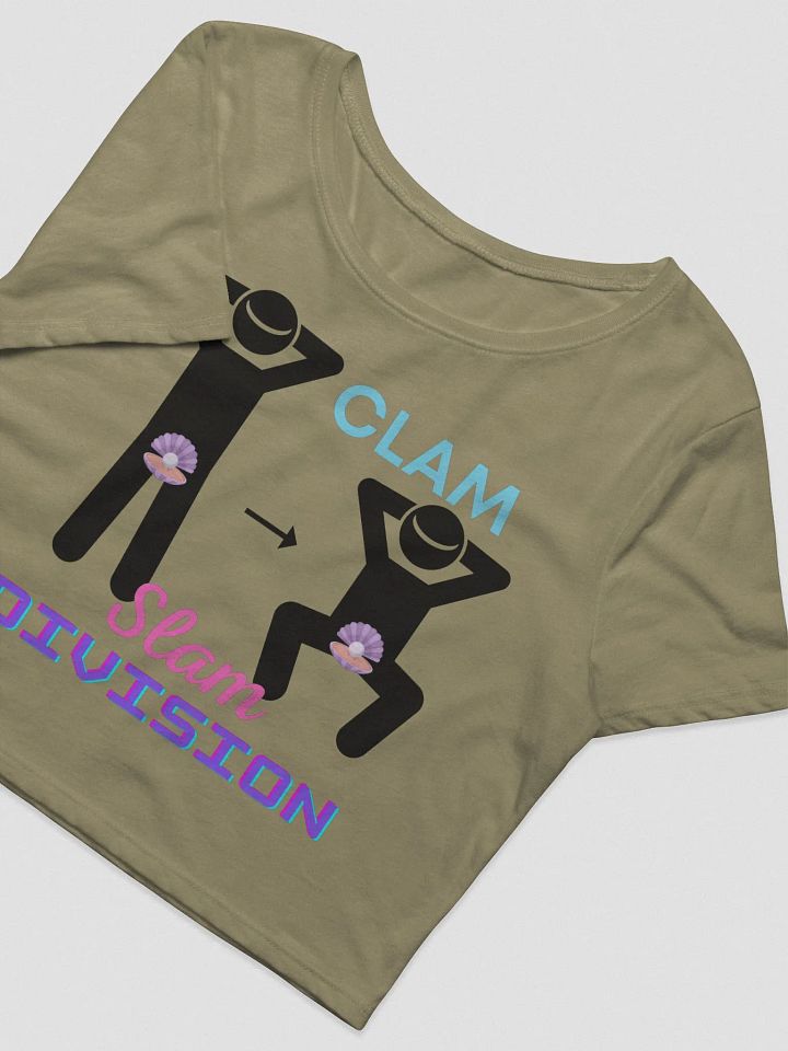 Clam Slam Crop Top T-Shirt product image (5)