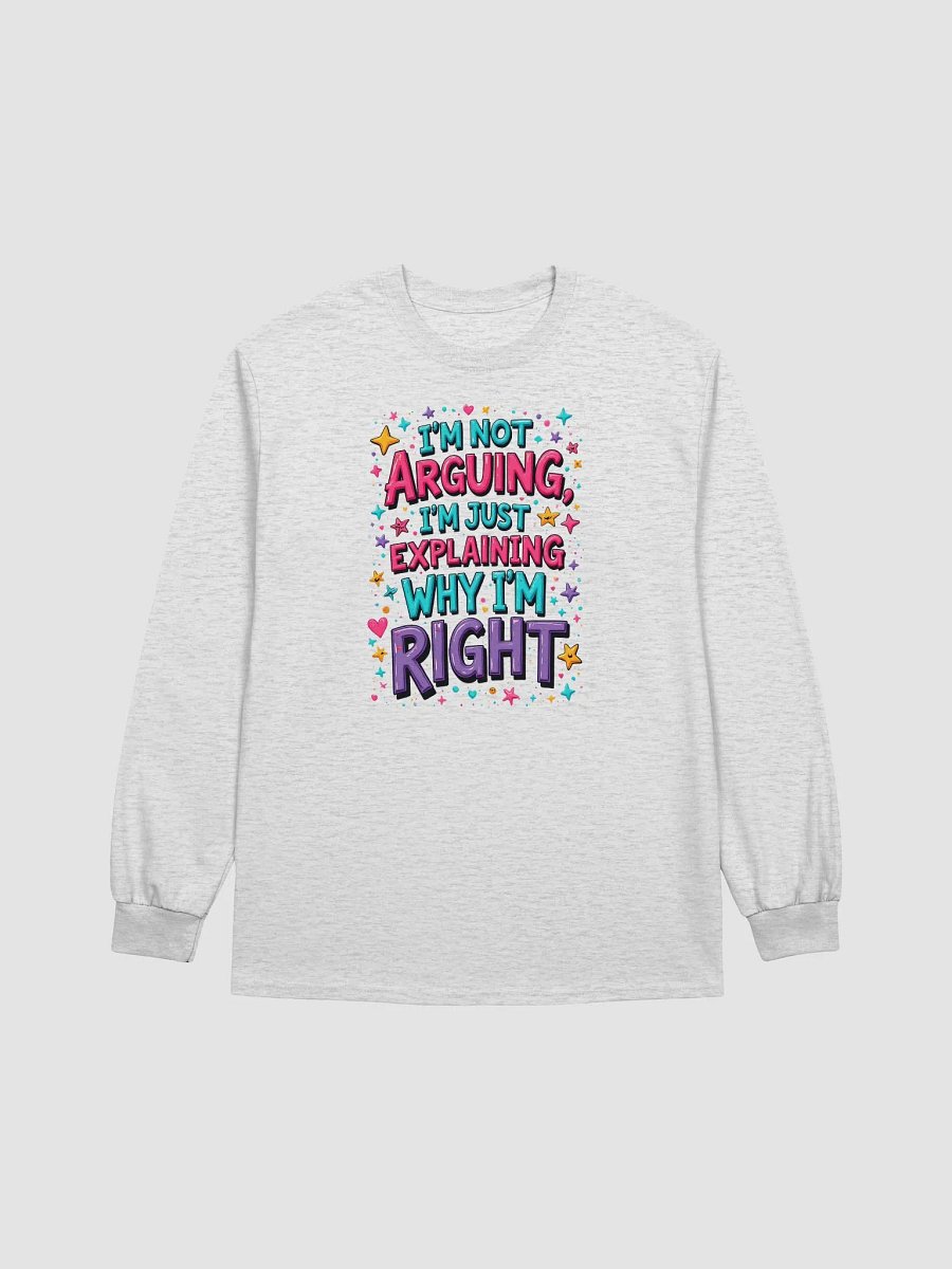 Playful Explanation Long Sleeve Tee product image (2)