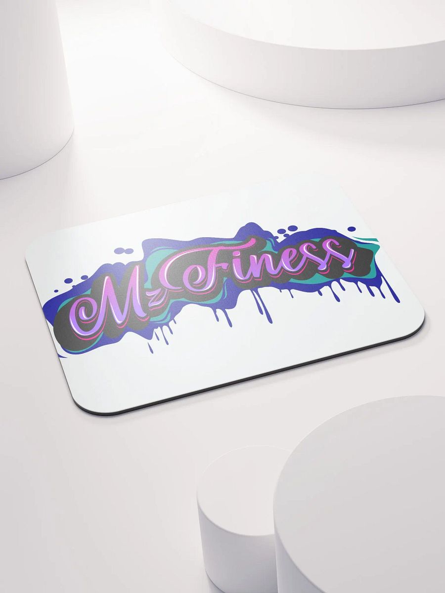 Neon MzFiness Logo Mouse Pad product image (4)