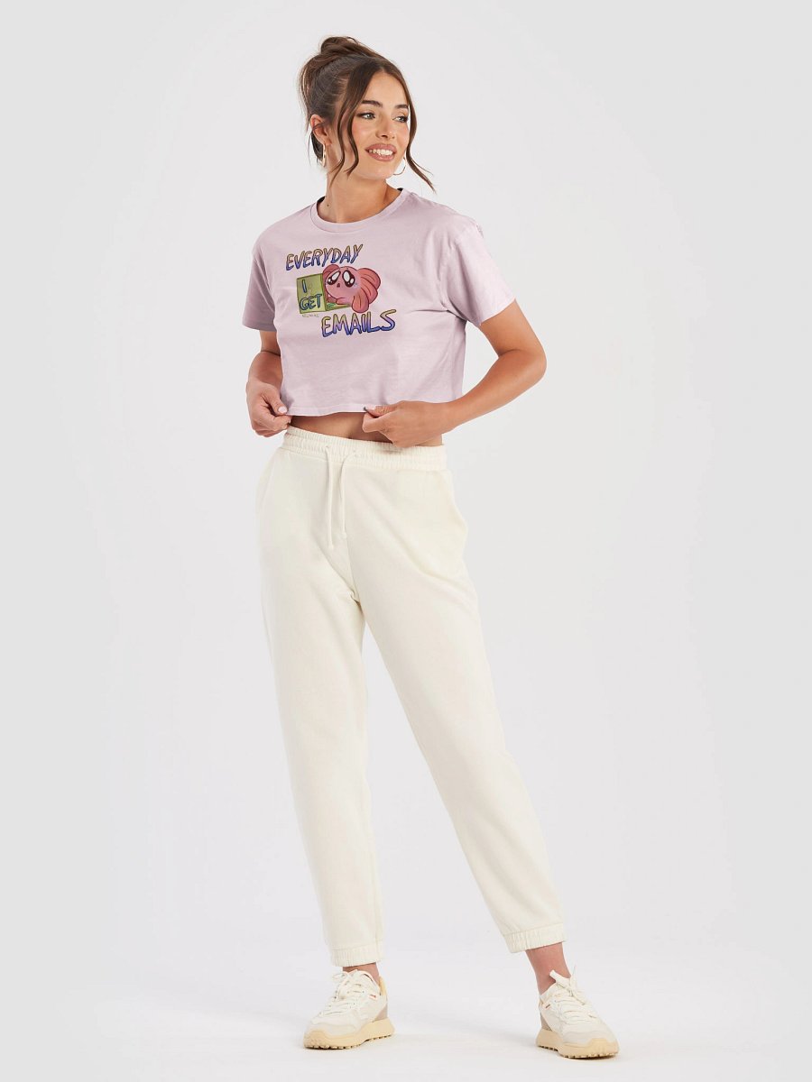Everyday I Get Emails Spud Crop Top product image (45)