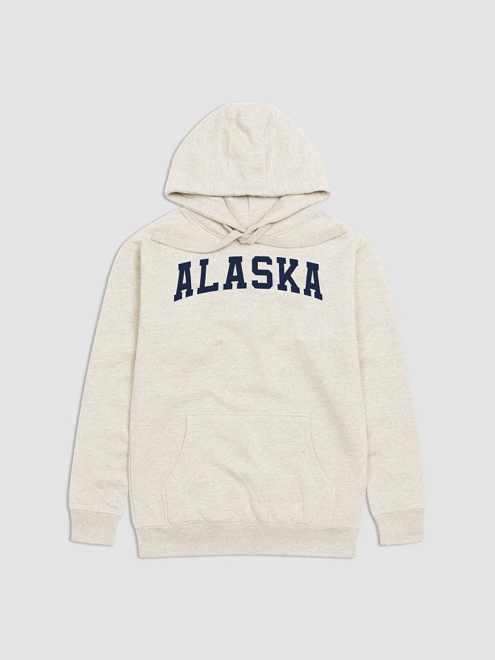 Alaska Vintage Varsity Unisex Premium Hoodie product image (49)