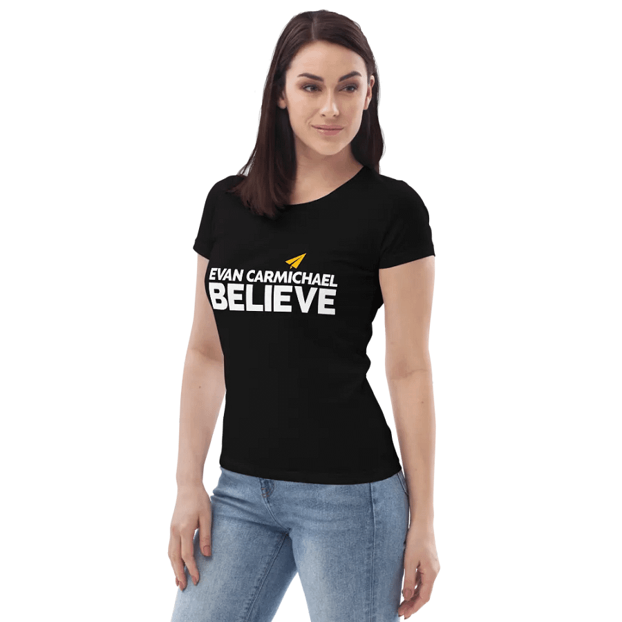 Evan Carmichael #Believe Stanley/Stella Women's Fitted Eco Tee product image (6)