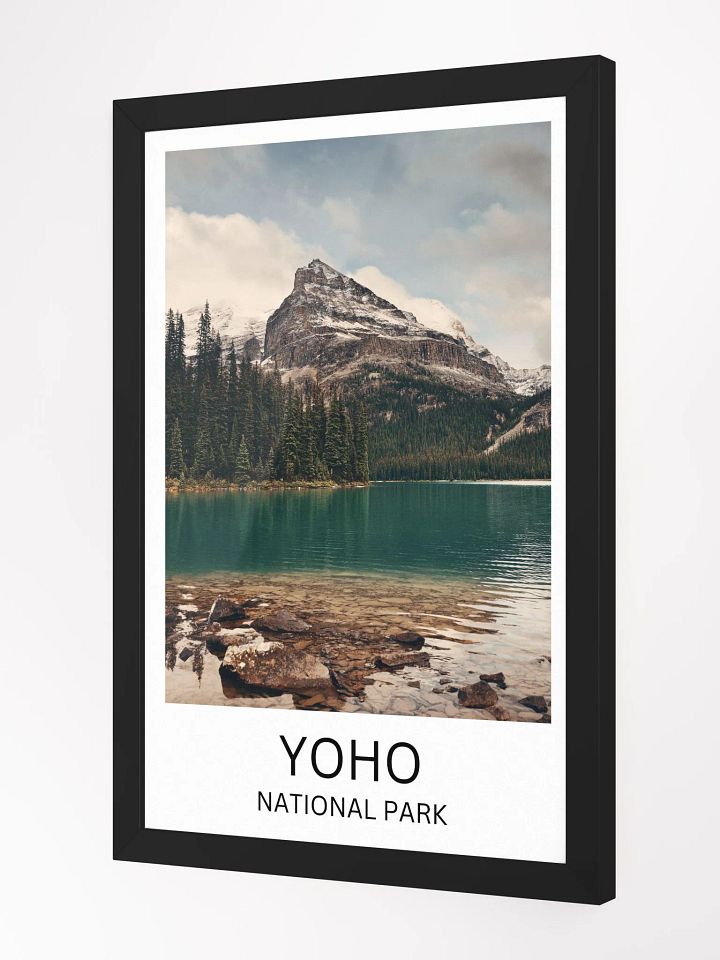 Yoho National Park Serenity Matte Framed Poster product image (4)