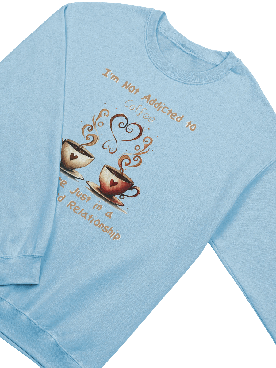 Coffee Committed Relationship Gildan Classic Crewneck Sweatshirt product image (46)