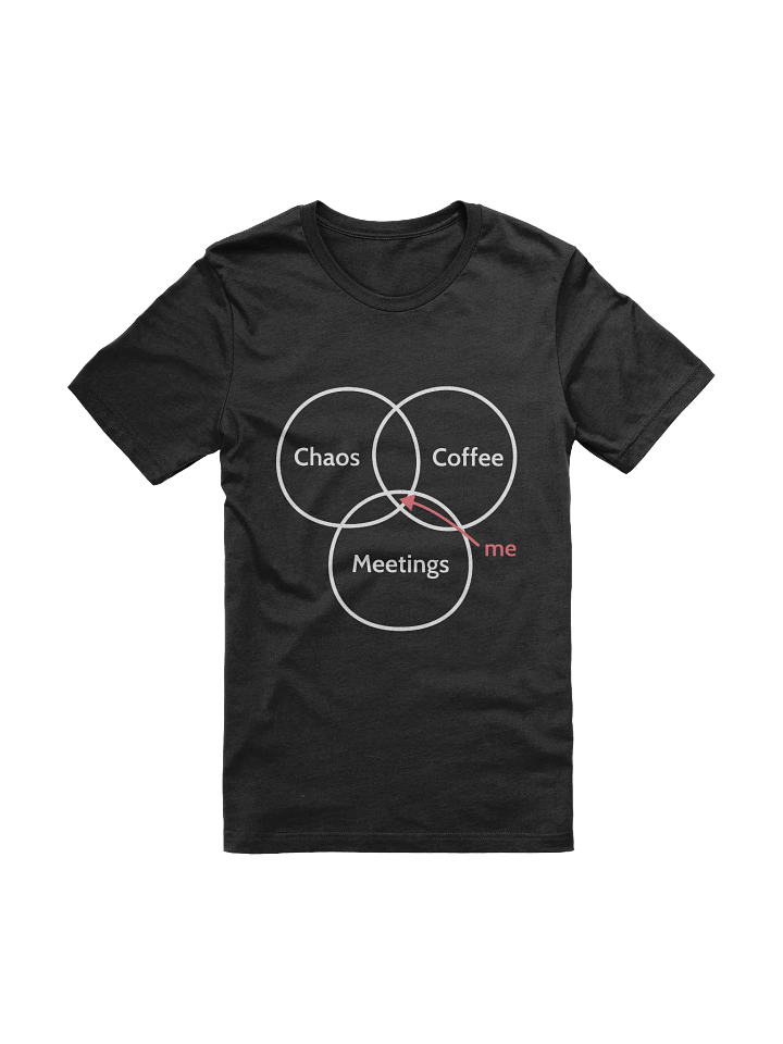 Unisex T-shirt: True PM Venn diagram product image (1)