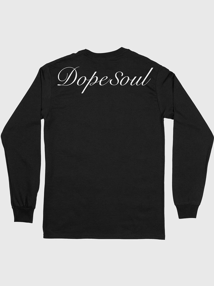 BLACK WORDMARK AND SKULL L/S product image (1)