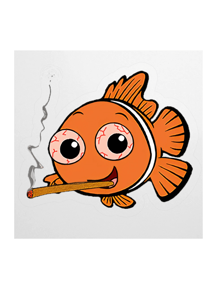 Lowkey Fishy Sticker product image (1)