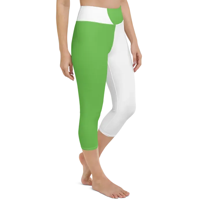 Copy of Copy of Fish Flexi Capri Yoga Leggings – 90s Vibes, Ultimate Comfort! product image (2)