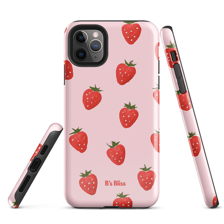 Strawberry Bliss Phone Case product image (5)