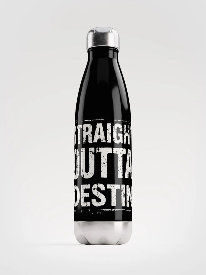 Straight Outta Destin Stainless Steel Water Bottle product image (1)