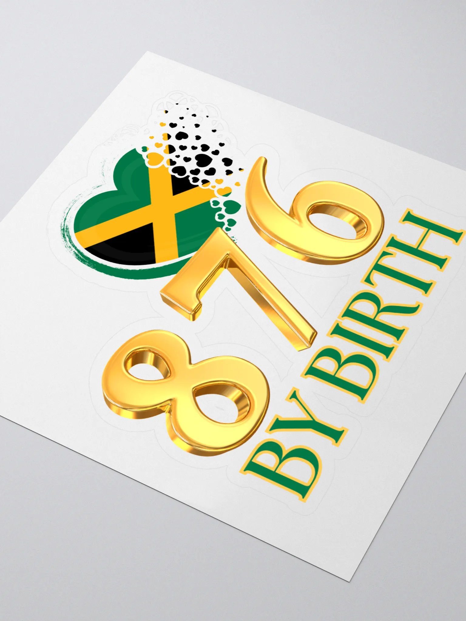 876 By Birth Sticker product image (3)