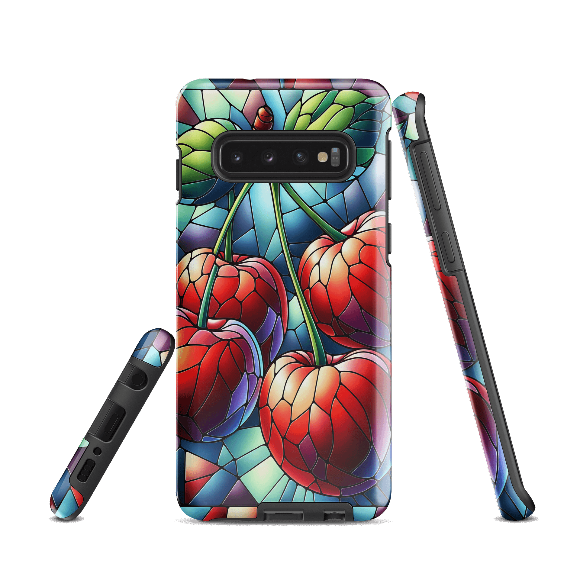 Stained Glass Cherries Samsung® Tough Case product image (1)