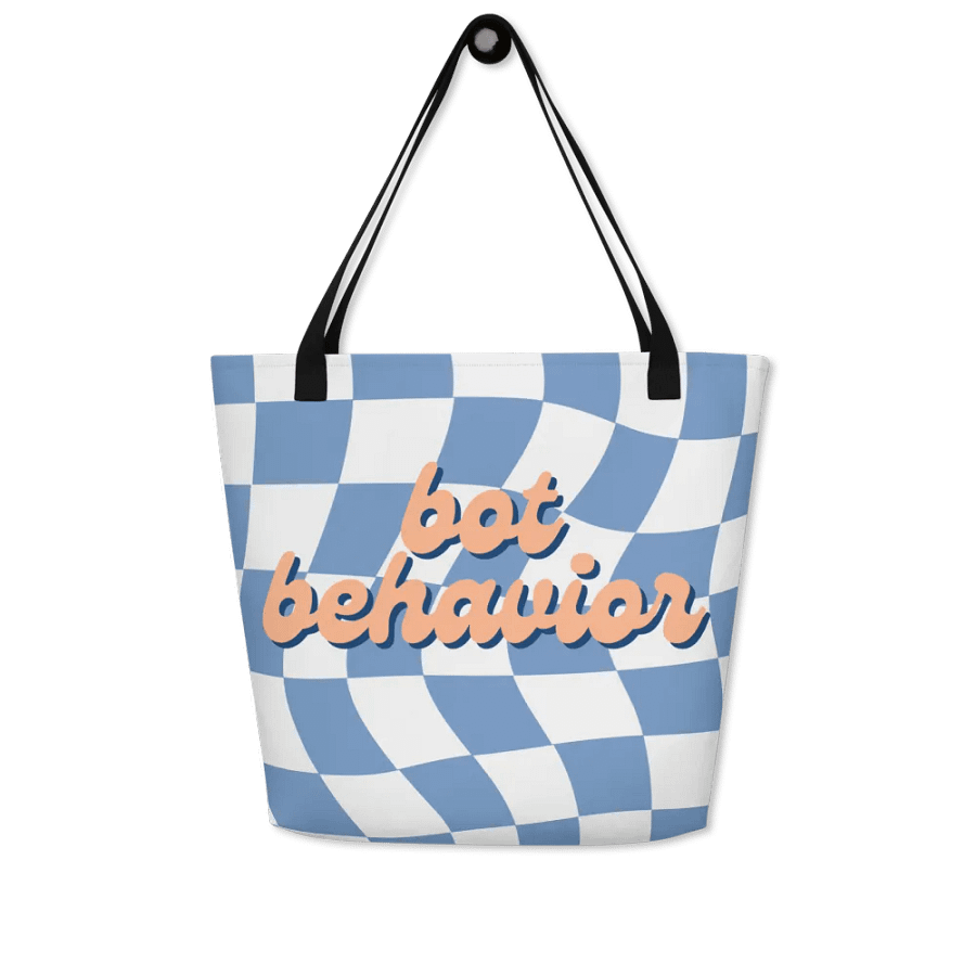Bot Behavior Groovy Tote product image (4)