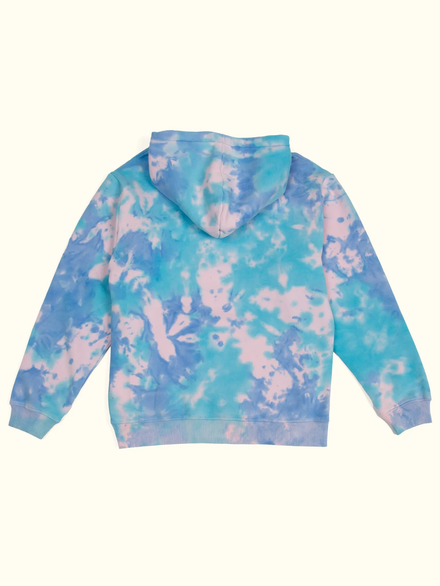 Cotton candy tie dye chanel hoodie on sale