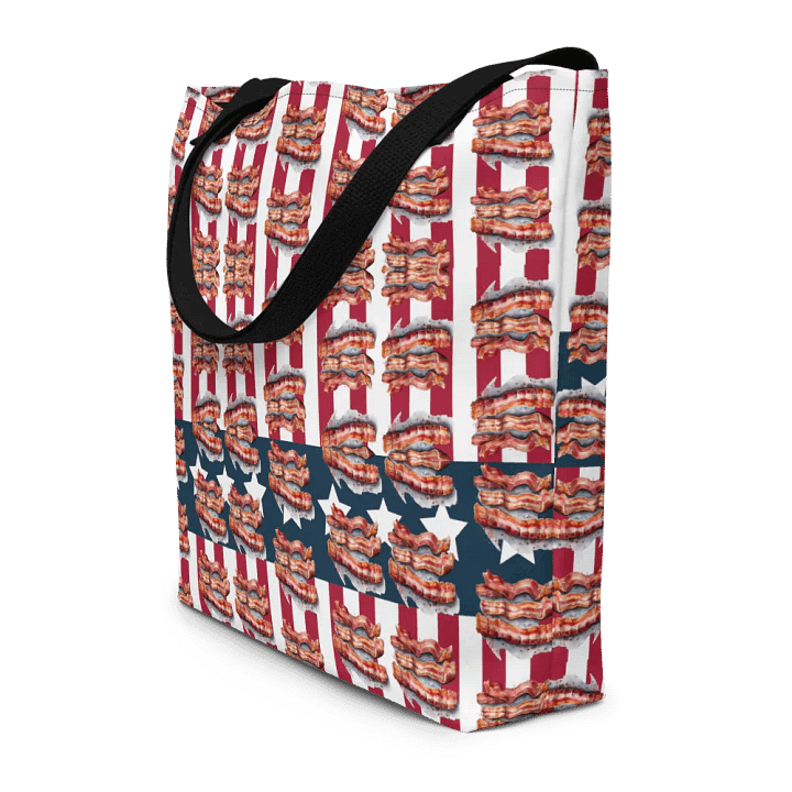 Bacon and America Print Tote Bag product image (2)