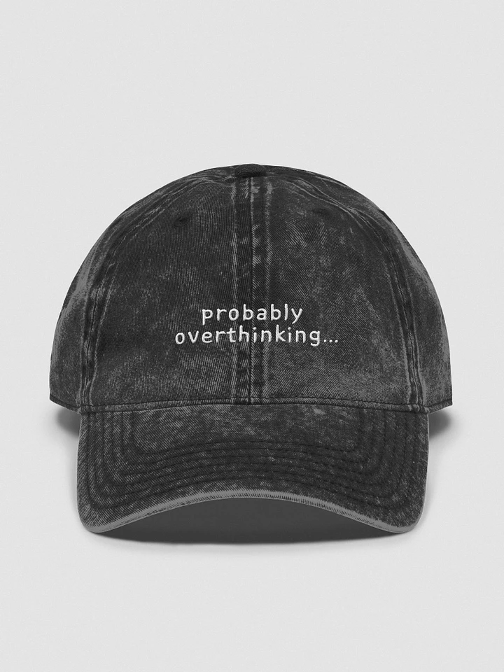 Probably Overthinking Dad Hat product image (1)
