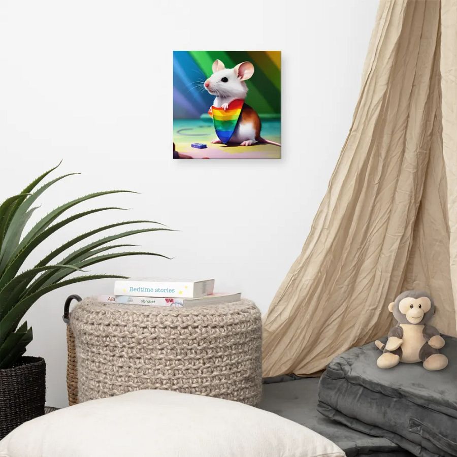 Cute Mouse Digital Painting - v3 product image (7)