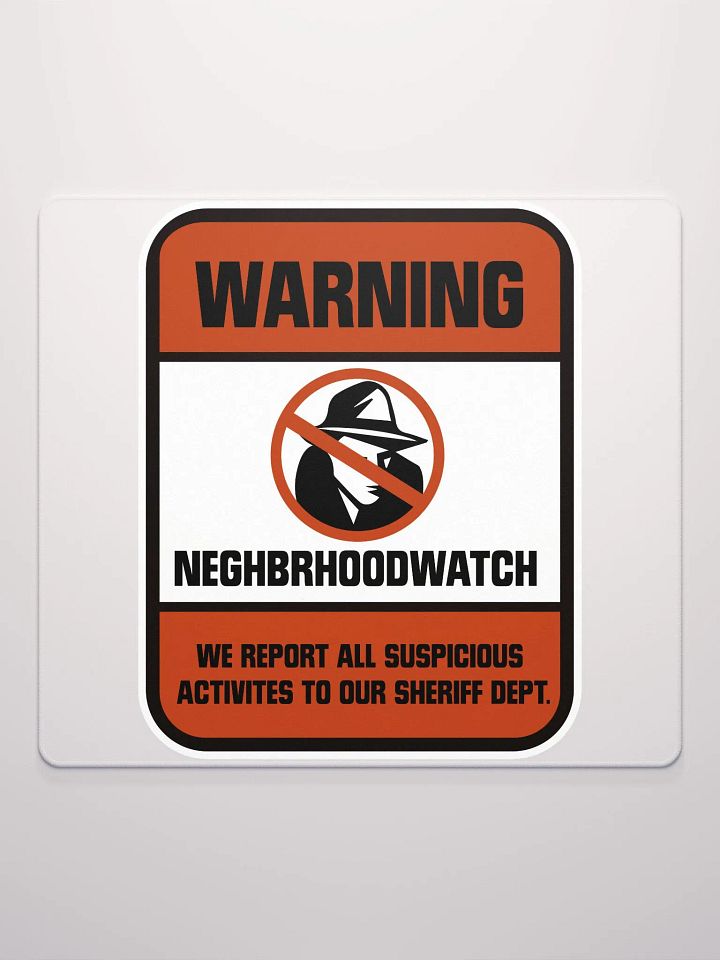 Neghbrhoodwatch Mouse pad product image (2)
