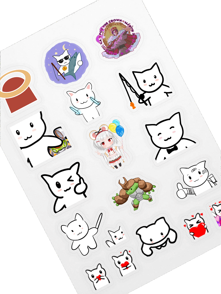 zzZ Emote Stickers product image (1)