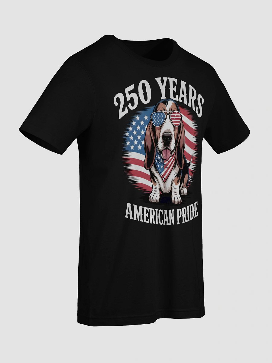 American Pride Basset Hound Tee product image (9)
