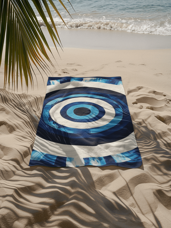 Blue Mati: Plush Towel product image (2)