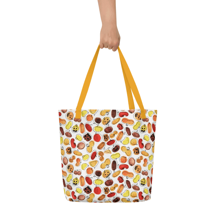 Tote Bag w/Pocket - Gourdgeous product image (6)