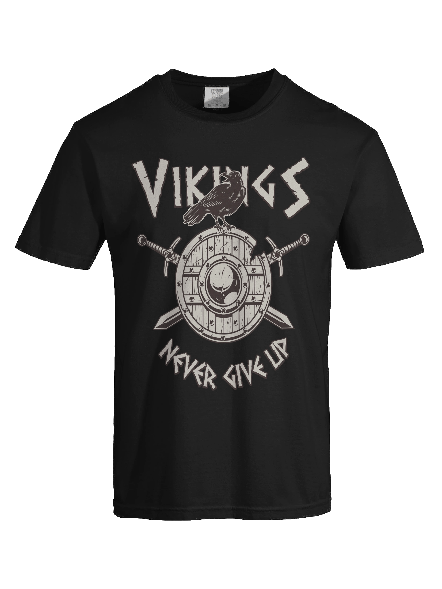 Vikings Never Give Up T-Shirt product image (7)