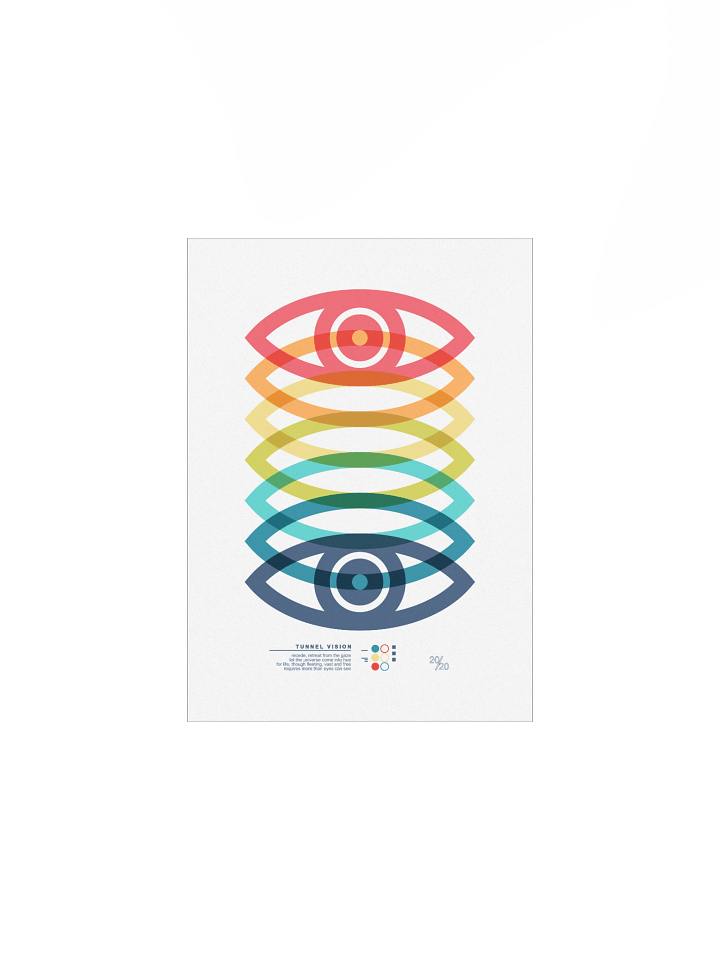 Tunnel vision art print product image (2)