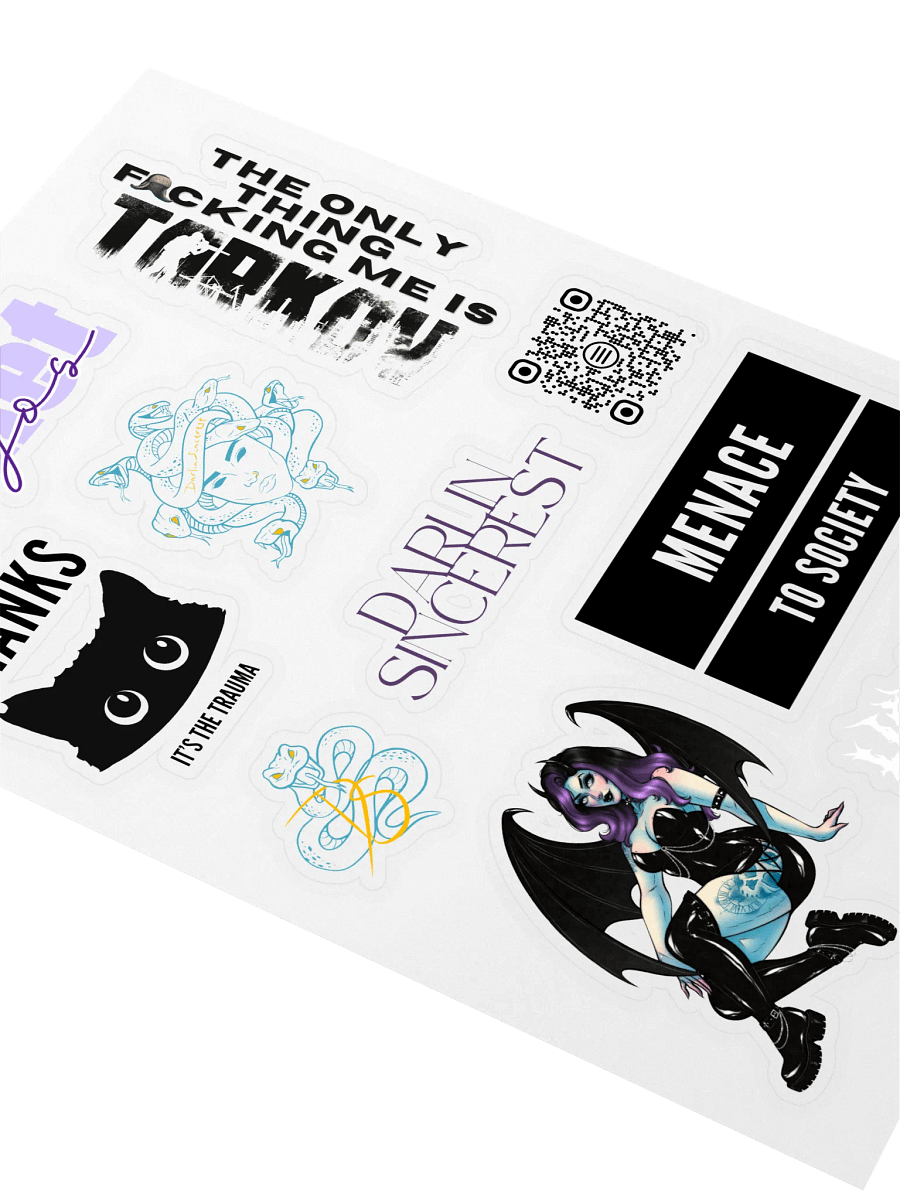DarlinSincerest Sticker Sheet product image (3)