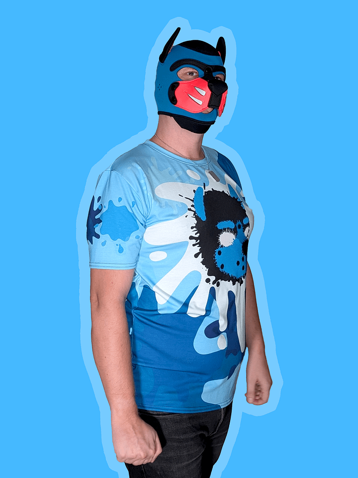 Chaos Splatter Shirt - Blue product image (1)