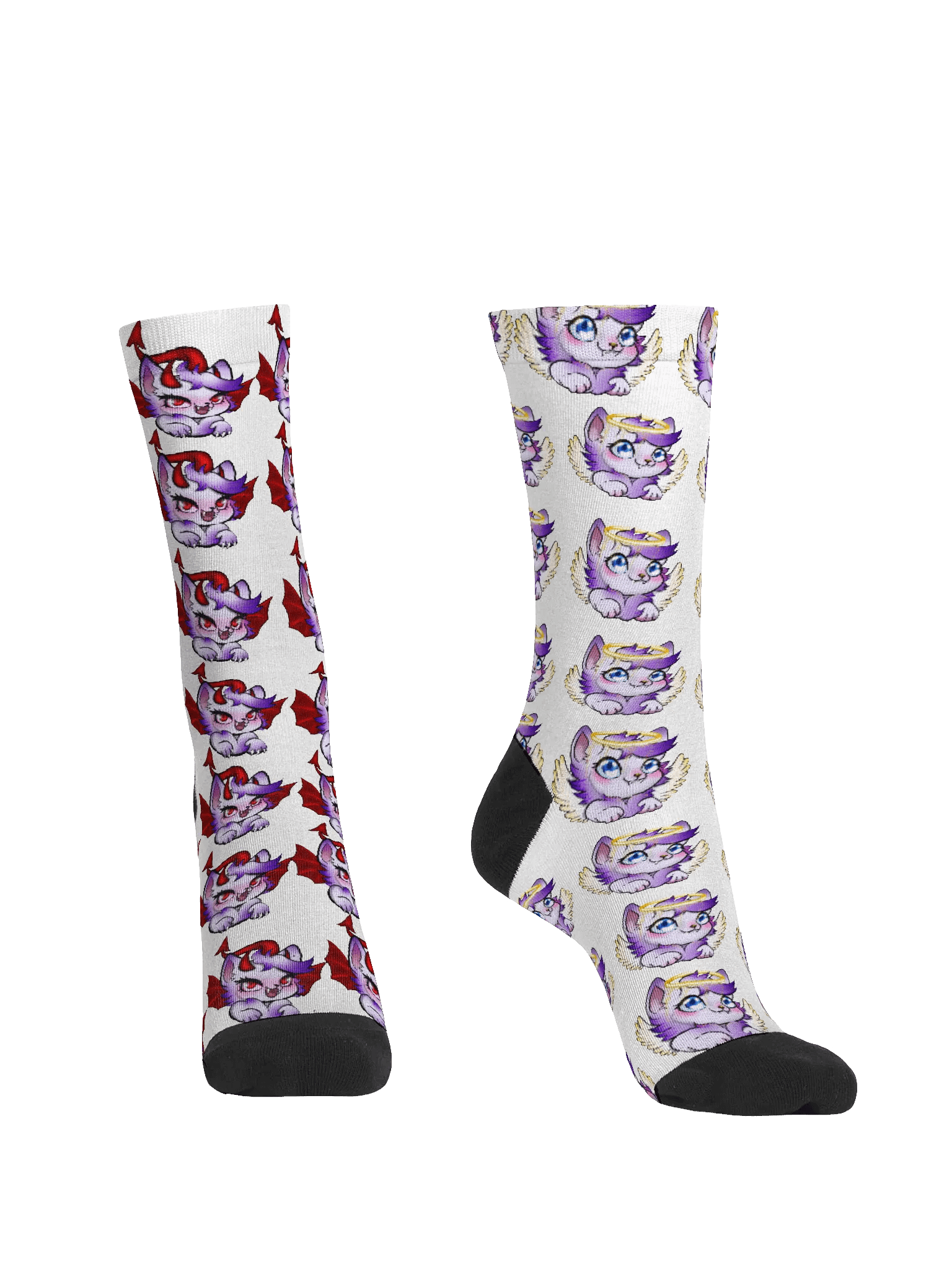 Choose your Fate Wolfy Crew Socks product image (2)