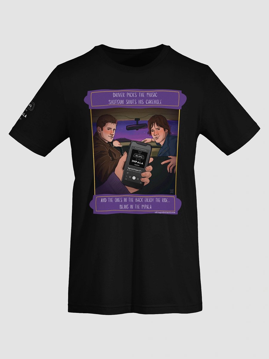 Backseat Tee - Tags & Tropes product image (7)