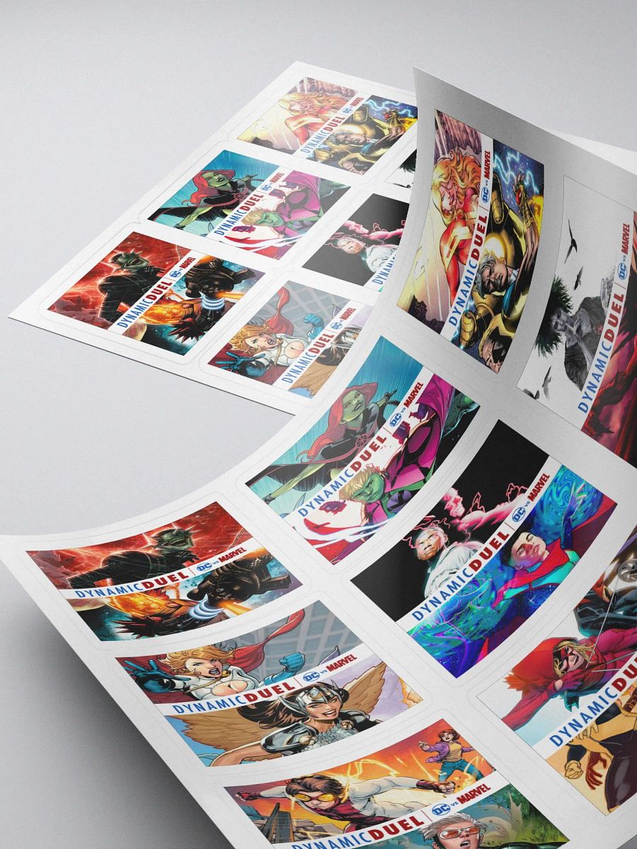 Dynamic Duel Episode Cover Stickers - Series 16 product image (4)