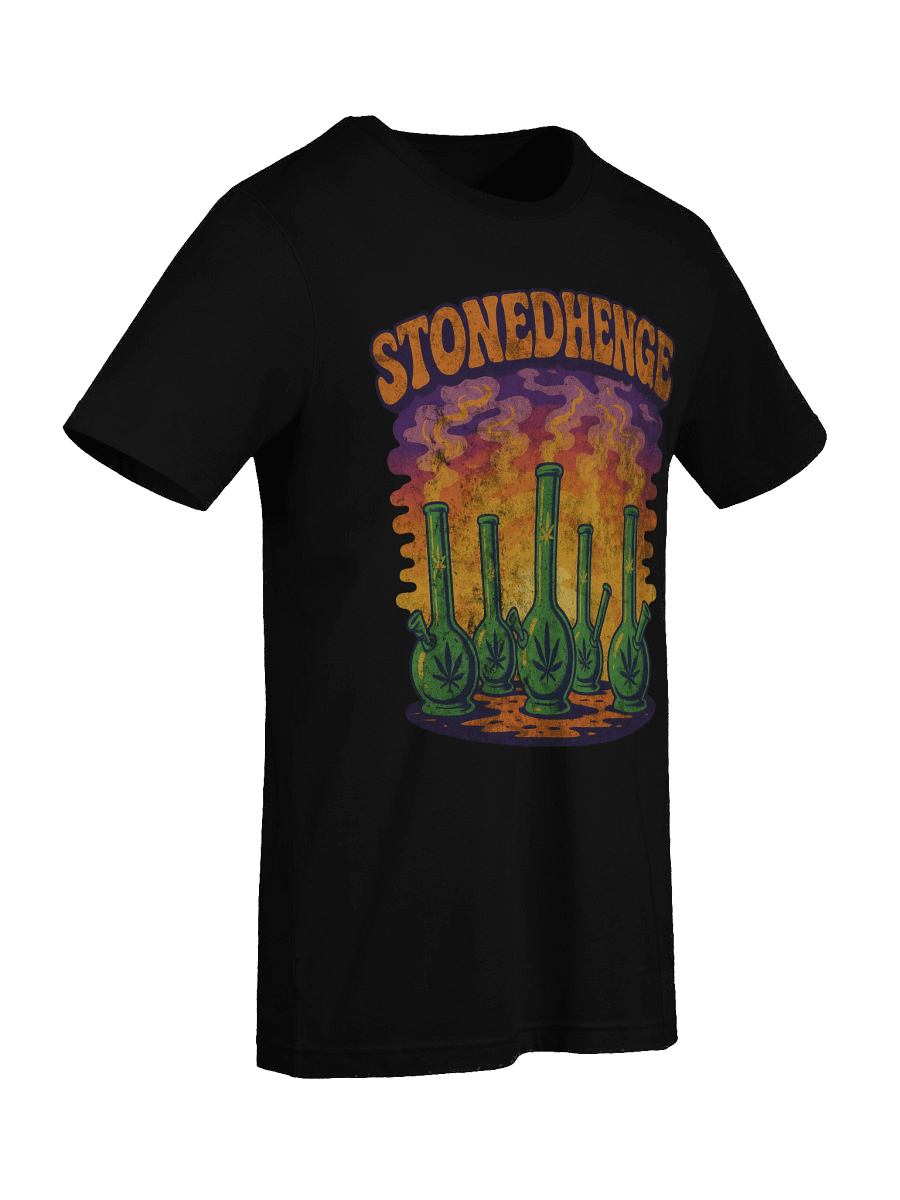 Stonedhenge T-Shirt – Funny Weed Shirt for 420 Stoners and Smokers product image (9)