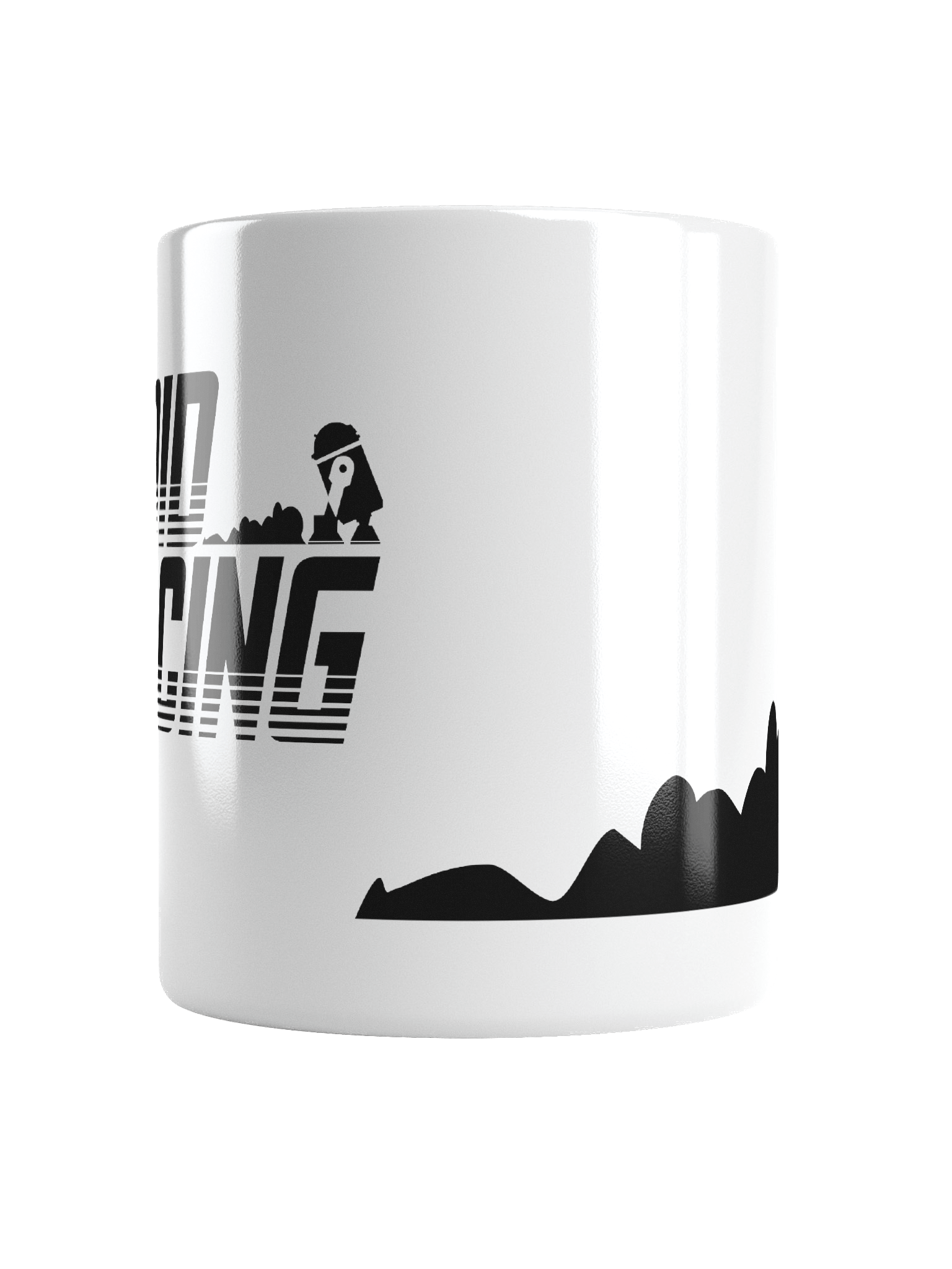 Droid Racing Logo Mug in White product image (17)