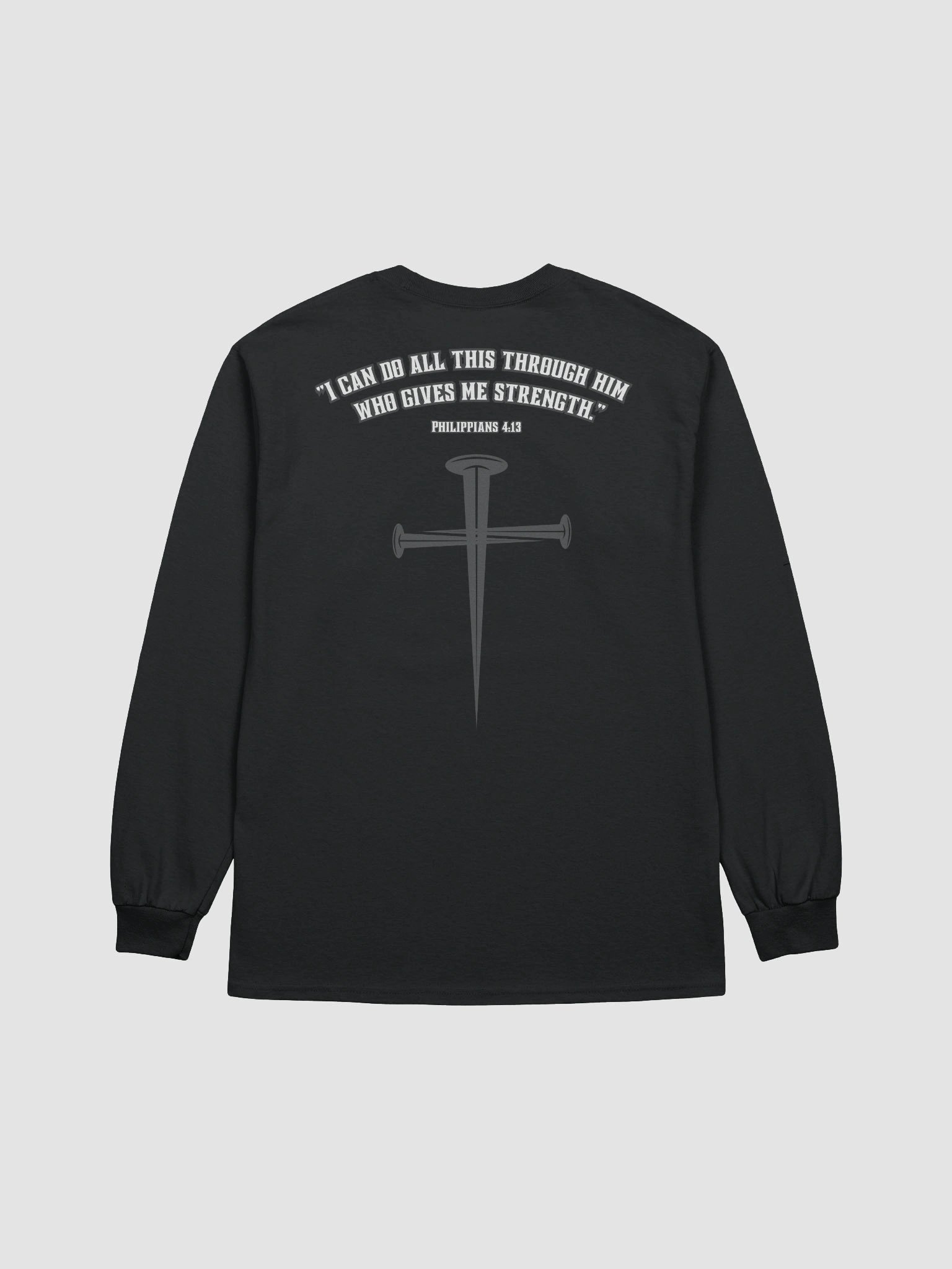 I can do all things through HIM - Long Sleeve T-Shirt product image (3)