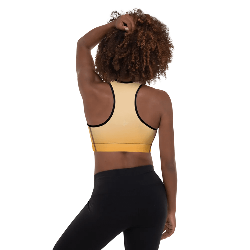 Radiant Sunset All-Over Sports Bra product image (3)