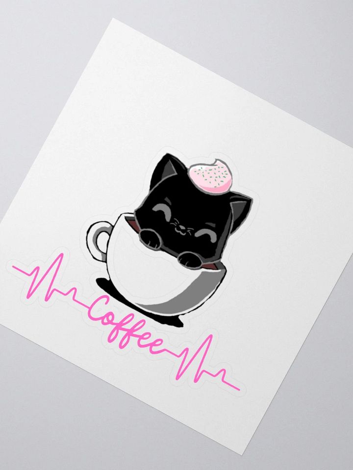 Coffee Cat Sticker product image (2)