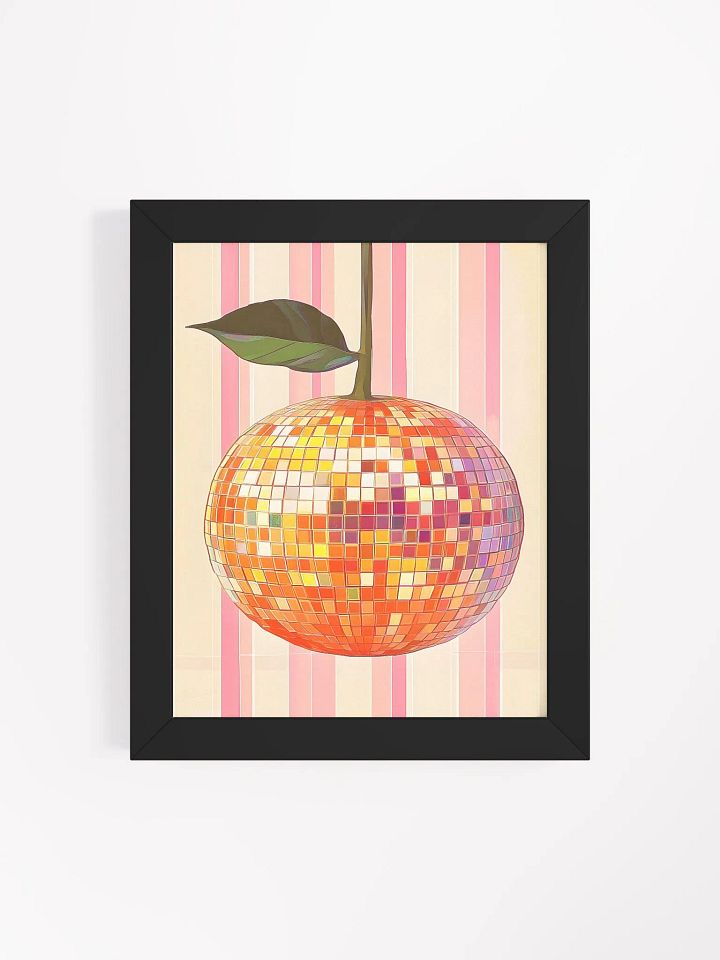 Orange Disco Ball. product image (22)