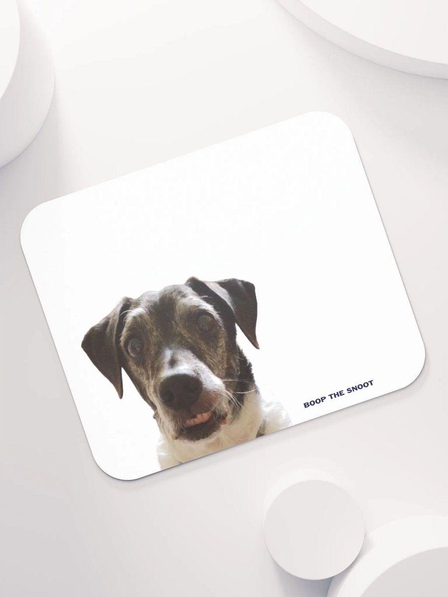 Boop the Snoot mouse mat (white) product image (4)