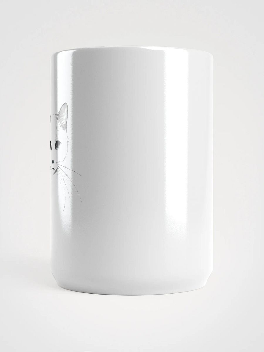 Elegant Feline Sketch Mug product image (6)