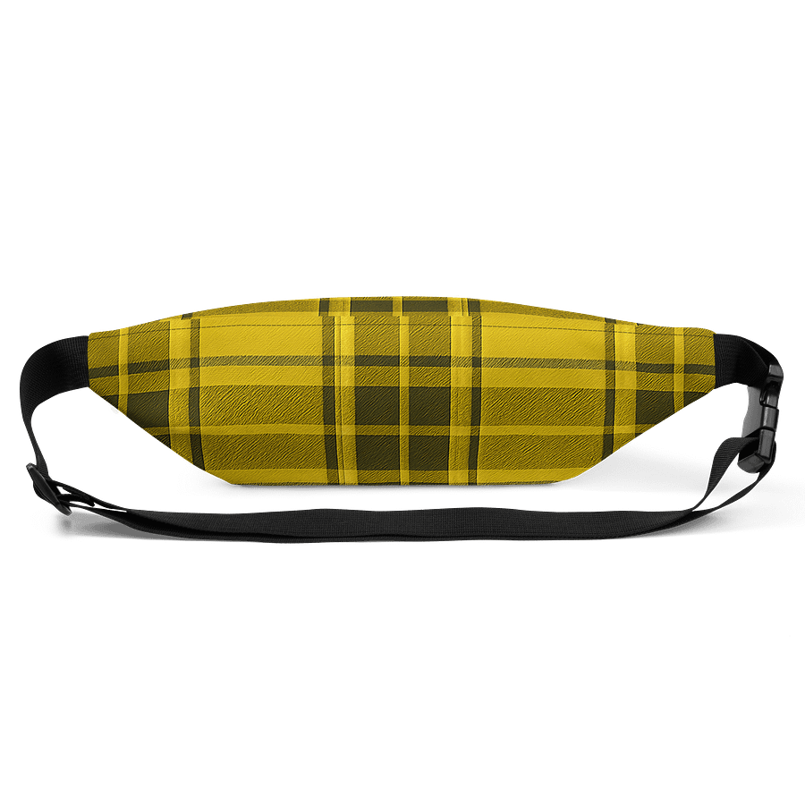 Yellow Plaid Fanny Pack (Waist Bag) product image (3)