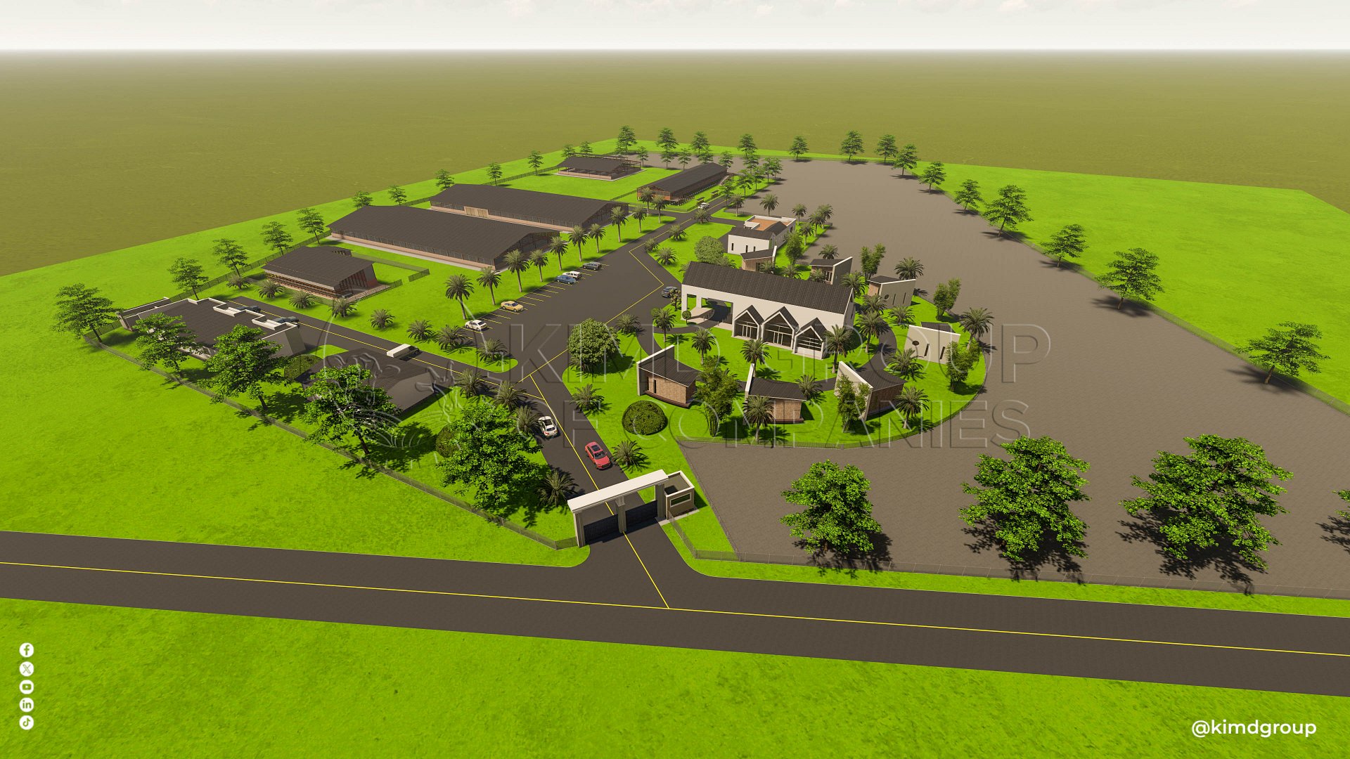 10 Acre Farm Layout Design Plan product image (1)