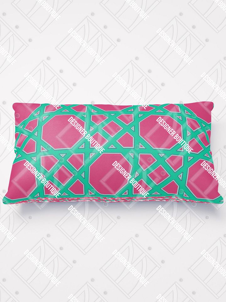 Berry Tropical Trellis Pillow product image (1)