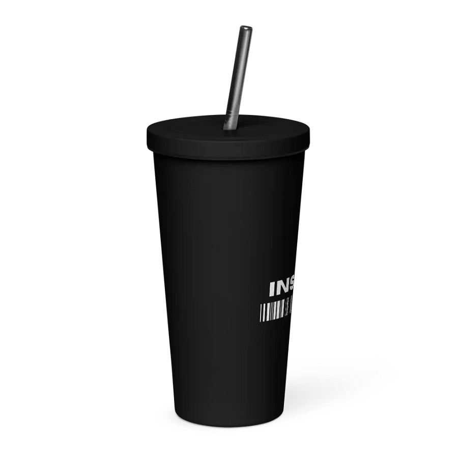 'INSANE' Insulated Reusable Cup (Black) product image (4)